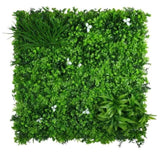 White Oasis Vertical Garden / Green Wall UV Resistant 1m x 1m V77-1008038