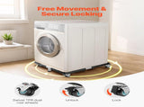 Fridge Stand Mobile Base, 1200 lbs Load Capacity, Washing Machine Stand with 8 Locking Twin Wheels V952-JJBYTCSJG233A4YR7V0