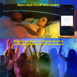 LED Strip Light 15M Bluetooth 5050 RGB 12V 270 LEDs with App Remote Controller V1188-MS-527-001