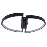Semicircle Ceiling Light Semicircle Design Simple Style Warm Light Durable Metal LED Ceiling Light V1294-YM0716-3119220102411