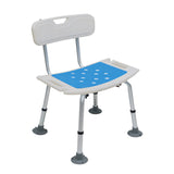 Orthonica Shower Chair with Shower Head Holder SHC-MAS-40-4L-B