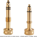 4" Twist Hose Nozzle 2 Way Hose Splitter with Hose Extension V1258-DP02-C-203