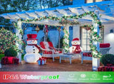 LED White Christmas Lights Outdoor, String Lights Plug in Extendable, 8 Modes Christmas Tree V1107-124-99180-RED-100M1000