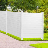 Outdoor Privacy Screens, 50" W x 50" H Air Conditioner Fence, Pool Equipment Enclosure, Horizontal V952-PVCYSWLMB50XGXYIGV0