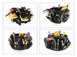 Heavy Duty Gardening Tool Bucket Organizer Gardening Tool Kit Holder with 56 Pockets for Garden Yard V1294-YM0717-10103685