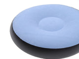 Inflatable Lounge with Foot Stool PVC Flocking Folding Inflatable Couch Blow Up Lounger Sofa V1294-YM0901-3116250000511