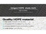 Instahut 50% Shade Cloth 1.83x30m Shadecloth Wide Heavy Duty White SH-CL-183X300-100-R-WH
