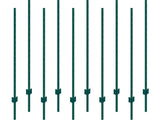 5 Feet Fence Post 10 Pack T-Post Heavy Duty Metal Fence Posts Green V952-WLLZJSK5YC10LFG33V0