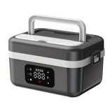 Electric Heating Insulated Lunch Box 304 Stainless Steel Portable Insulated Storage Container, V1102-DRBWWCH001