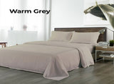 Royal Comfort Blended Bamboo Sheet Set Warm Grey - Queen ABM-201999