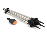 Automatic Rotating Sprinkler with Tripod 360-Degree Watering Nozzle for Garden Agricultural V1294-YM0710-3111210239011
