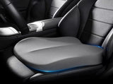 Memory Foam Car Seat Cushion 42x42x10cm Grey - Comfortable Support for Car Seats V1258-DP02-BOL-632