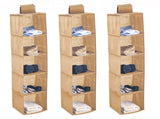 3 Pack 5-Tier Shelf Hanging Closet Organizer and Storage for Clothes V178-36050