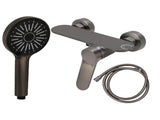 Handheld Shower Head Set Copper High Pressure 4 Modes Wall Mounted Single Handle Handheld Shower V1294-YM0901-3112250012611