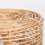 Lilac 61cm Rattan Round Side Table - Natural V315-VOD-VERV-01