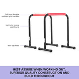 Powertrain Pair Dip Bar Parallette Stand Workout Station RACK-DIP