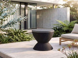 Garden Ice Cooler Table V264-OTF-537PP-BLK-NA-1