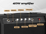 Alpha 40W Bass Guitar Amplifier Portable GUITAR-E-BASS-ACC