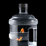 3L Large Capacity Water Bottle,Clear Portable Jug with Handle and Screw Cap,Leakproof Reusable V1369-AZ3-W-14636