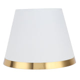 Fabric Lamp Shade European Style Modern Lampshade for E27 Table Lamp Floor Light SuppliesPX129 White V1294-YM0901-3119210143014