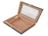 Cigar Humidors Box Transparent Window Cigar Humidor Mini Portable Cigar Box with Mechanical V1294-YM0626-3117230001511