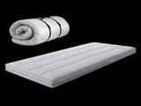 Dreamz Floor Mattress Single Portable Foldable Foam Sleeping Pad Bed Roll Up Mat MP1022-WH-AU