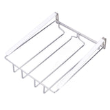 Wine Cup Holder Stainless Steel Non Perforated Tall Wine Glass Holder Hanging Glass Holder V1294-YM0715-3118210336711