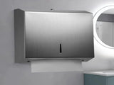 Wall Mounted Paper Towel Dispenser Stainless Steel Toilet Tissue Holder Dispenser Box for Bathroom V1294-YM0901-3117240177811