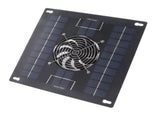 Solar Powered Exhaust Fan Monocrystalline Solar Panel Fan Kit for Chicken Coop Greenhouse Hut V1294-YM0716-3114220059311