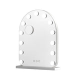 Embellir Makeup Mirror 40x50cm Dressing Vanity LED Bulb Light with 5x Magnification White Arch MM-E-FRAMELS-4050LED-AR