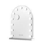 Embellir Makeup Mirror 40x50cm Dressing Vanity LED Bulb Light with 5x Magnification White Arch MM-E-FRAMELS-4050LED-AR