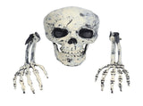 Skeleton Decor Cosplay DIY Multifunctional Lifelike Compact Scary Halloween Skeleton V1294-YM0710-3115210178811