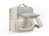 Black Slim Minimalist Laptop Backpack - Shockproof & Anti-Theft Design, Travel-Friendly with Luggage V888-ELOSUNG27863