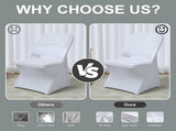 Spandex Folding Chair Covers 100 Pcs Universal Fitted Dining Chair Cover Stretchy Slipcovers for V1258-DP02-C-1410