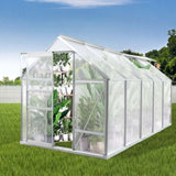 Lambu Greenhouse Aluminium Walk In Green UM1245