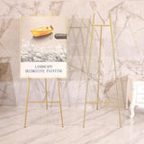 Easel Tripod Metal Painting Wedding Photo Frame Display Bracket Advertising V63-921211
