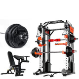 SmartFit M1 Max 130kg Pin Loaded Multi Functional Training Smith Machine Home Gym Power Rack Machine V1025-717331801335
