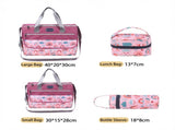 Newborn Diaper Bag Set with Changing Pad 4-Piece Baby Organizer, Large Capacity Mom Backpack, V1107-CS-MMBSJTH
