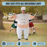 CHEF Fancy Dress Inflatable Suit -Fan Operated Costume V63-784295