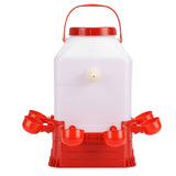 Automatic Poultry Waterer Multifunctional Large Capacity 8 Bowls Poultry Waterer Dispenser for Farm V1294-YM0901-3111250225011