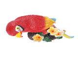 Parrot Sculpture Decoration Indoor Outdoor Resin Macaw Statue Figurine Garden Art Right Red V1294-YM0901-3115240123011