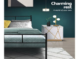 Artiss Bed Frame King Single Metal Bed Frame SOL MBED-C-SOL-KS-BK