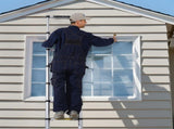 Telescoping Extension Ladder 8.5FT One-button Retraction 375 LBS Capacity V952-SSLTNLSLK85FO00LTV0
