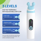 Electric Ear Pressure Relief Device 3-Mode Adjustable Airflow for Travel, Diving & Altitude V1107-CS-EYPHQ