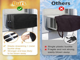 Air Conditioner Covers for Window Units - 3 Layers Insulation Outside AC Cover with Elastic V1188-YT-A-3