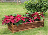 Medium Raised Garden Bed 60x30x33cm Wooden Planter Box V178-66981
