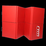Folding Red Exercise Mat Gymnastics, Martial Arts, Yoga, Karate & Judo Training V63-766455