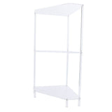 3 Tier Triangular Acrylic Corner Side Table Small Corner Side Table Bathroom Organizer Water V1294-YM0901-3116240035111
