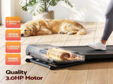 Everfit 3 in 1 Walking Pad Treadmill 20% Auto Incline Under Desk Treadmills for Home Gym With 40cm TMILL-400-AINC-BK