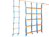 Ninja Warrior Obstacle Course for Kids, 2 x 17m Weatherproof Slacklines, 227kg Weight Capacity V952-RZX562YC11J0F2X1FV0